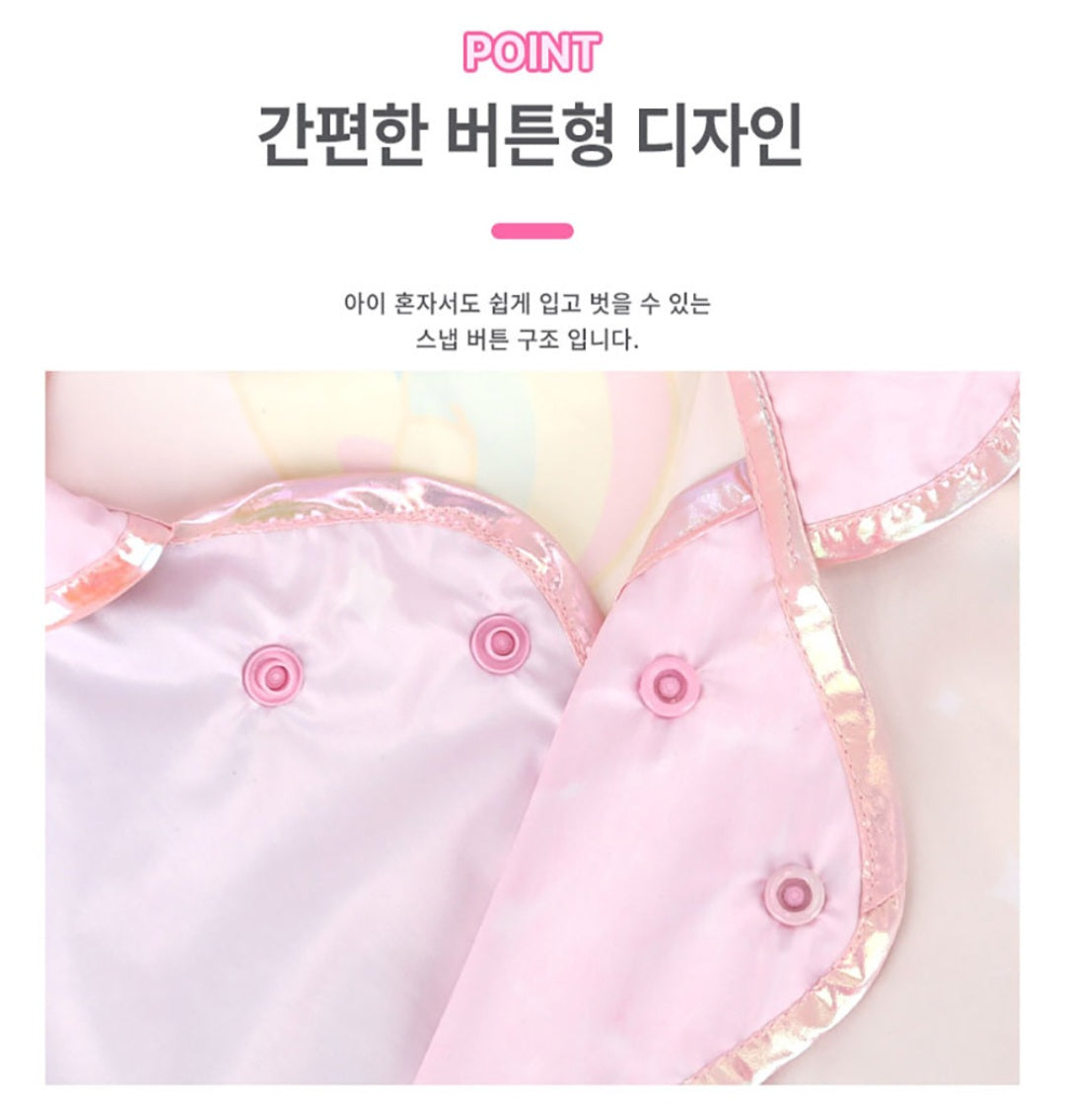 TEENIEPING RAINBOW RAIN PONCHO