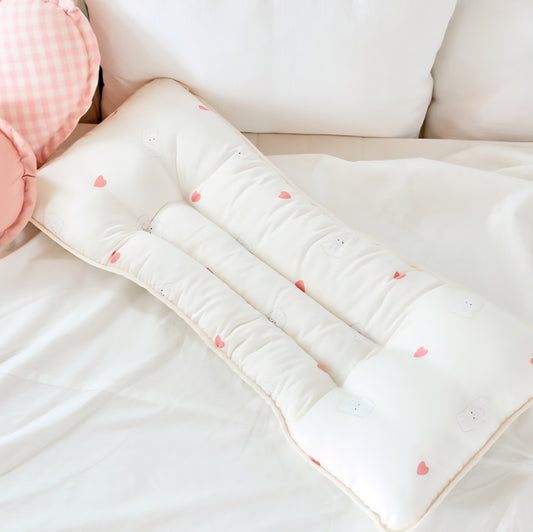PINK BUNNY WIDE PILLOW