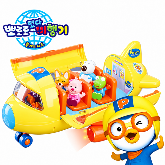 PORORO TAKE-OFF AIRPLANE PLAYSET