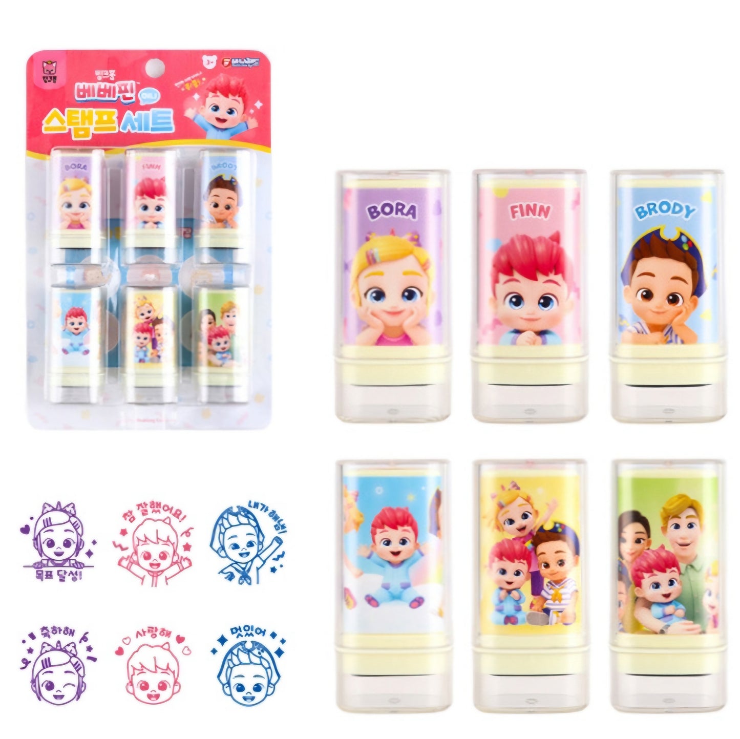 BEBE FINN STAMP SET