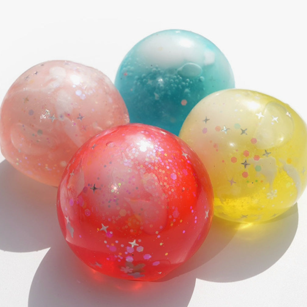 COLORFUL WAX BALL SQUISHY