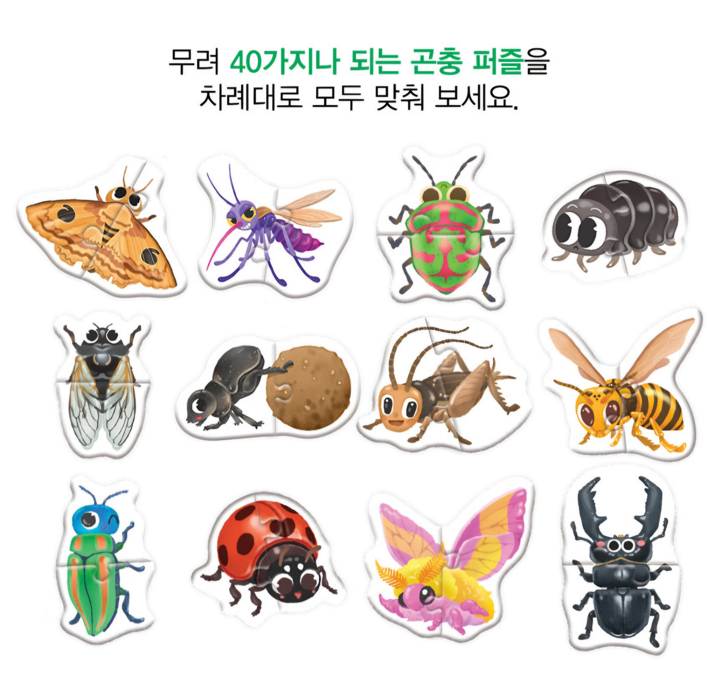 INSECTS 2PC PUZZLE