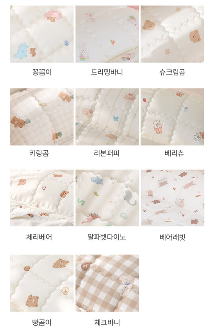 LOVE DINO MODAL RAYON NAP BEDDING SET