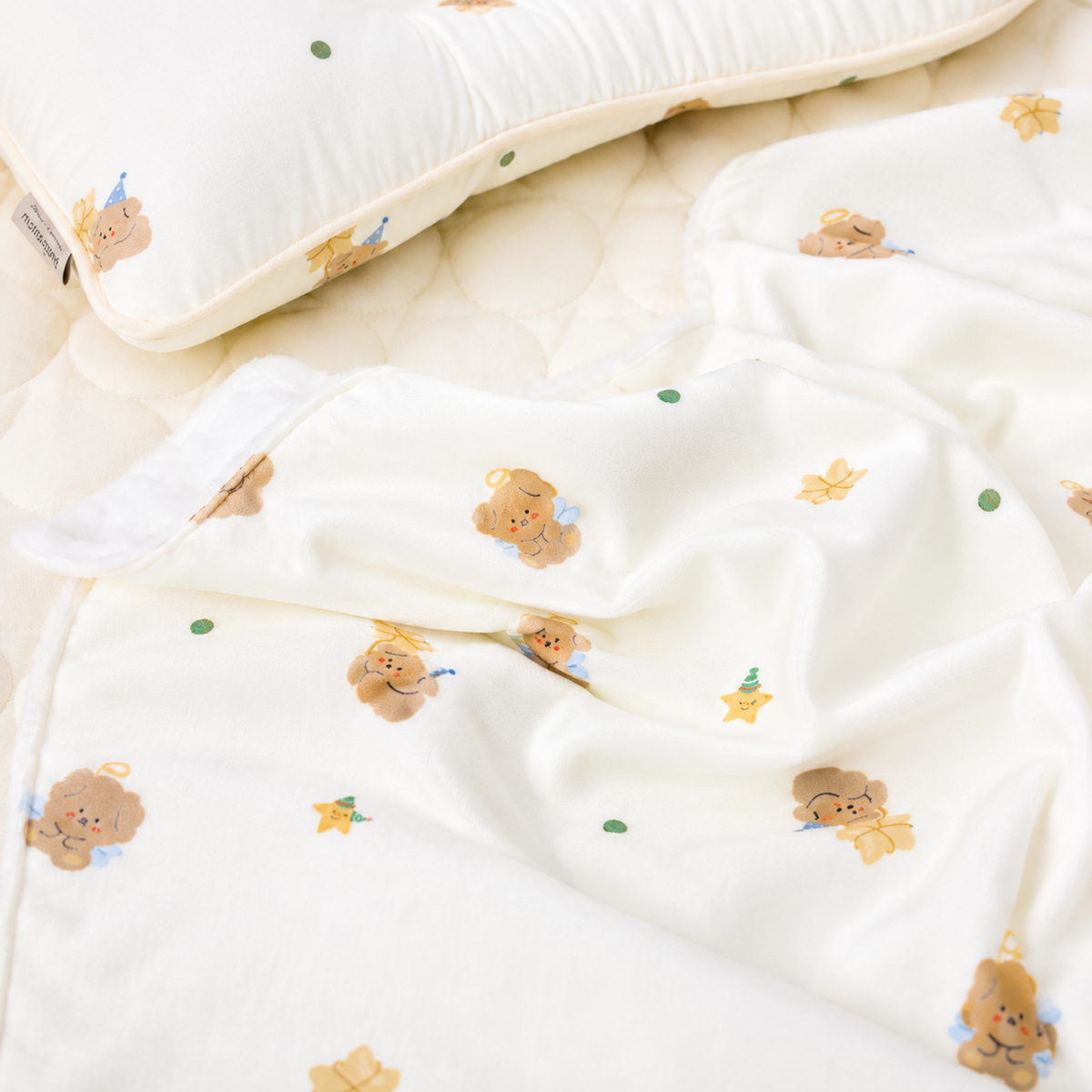 DREAMING PUPPY DOUBLE BLANKET