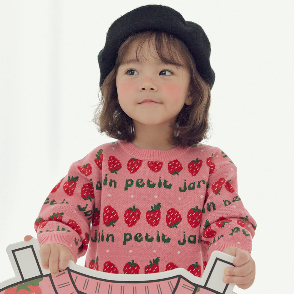 [PREORDER] PETIT JARDIN PINK KNIT SET