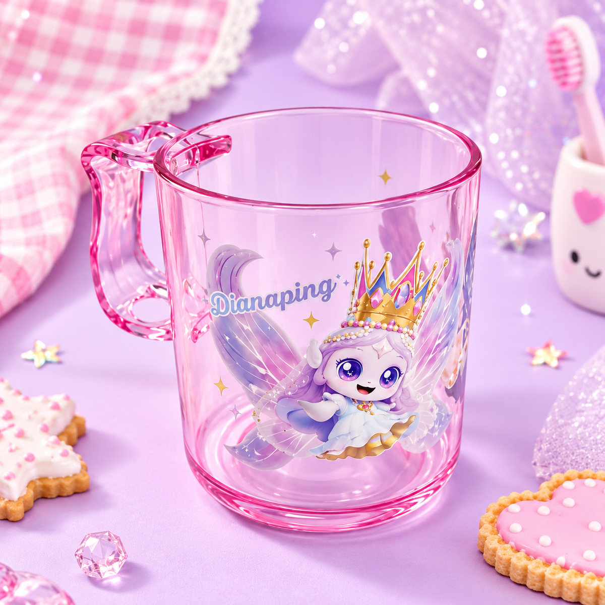 TEENIEPING TOOTHBRUSH CUP