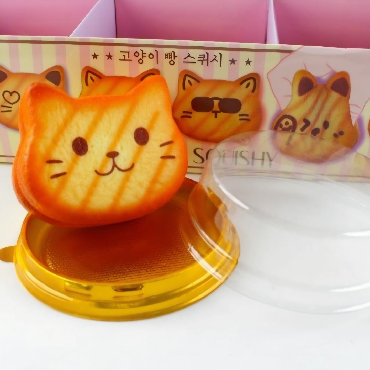 KITTY CAT BREAD SQUISHY