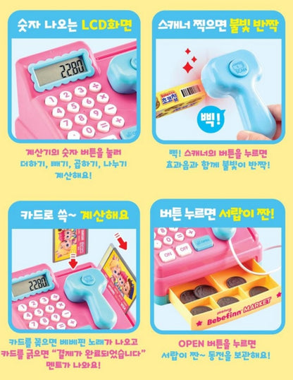BEBE FINN GROCERY CHECKOUT PLAY