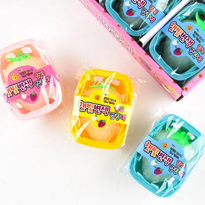 COLOR CHANGE STRAWBERRY SQUISHY RANDOM 2PK