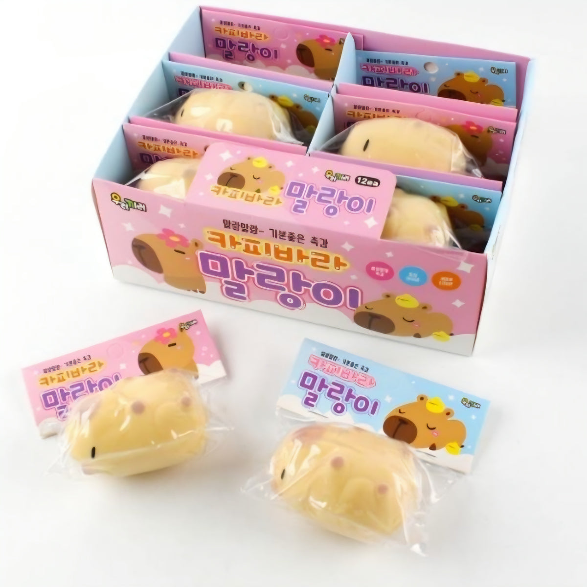 (5) CAPYBARA SQUISHY