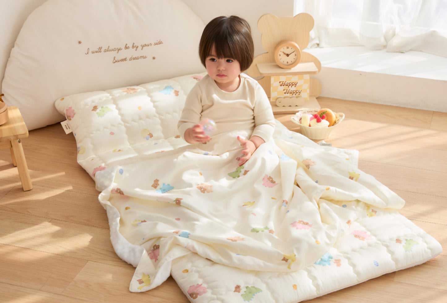 LOVE DINO MODAL RAYON NAP BEDDING SET