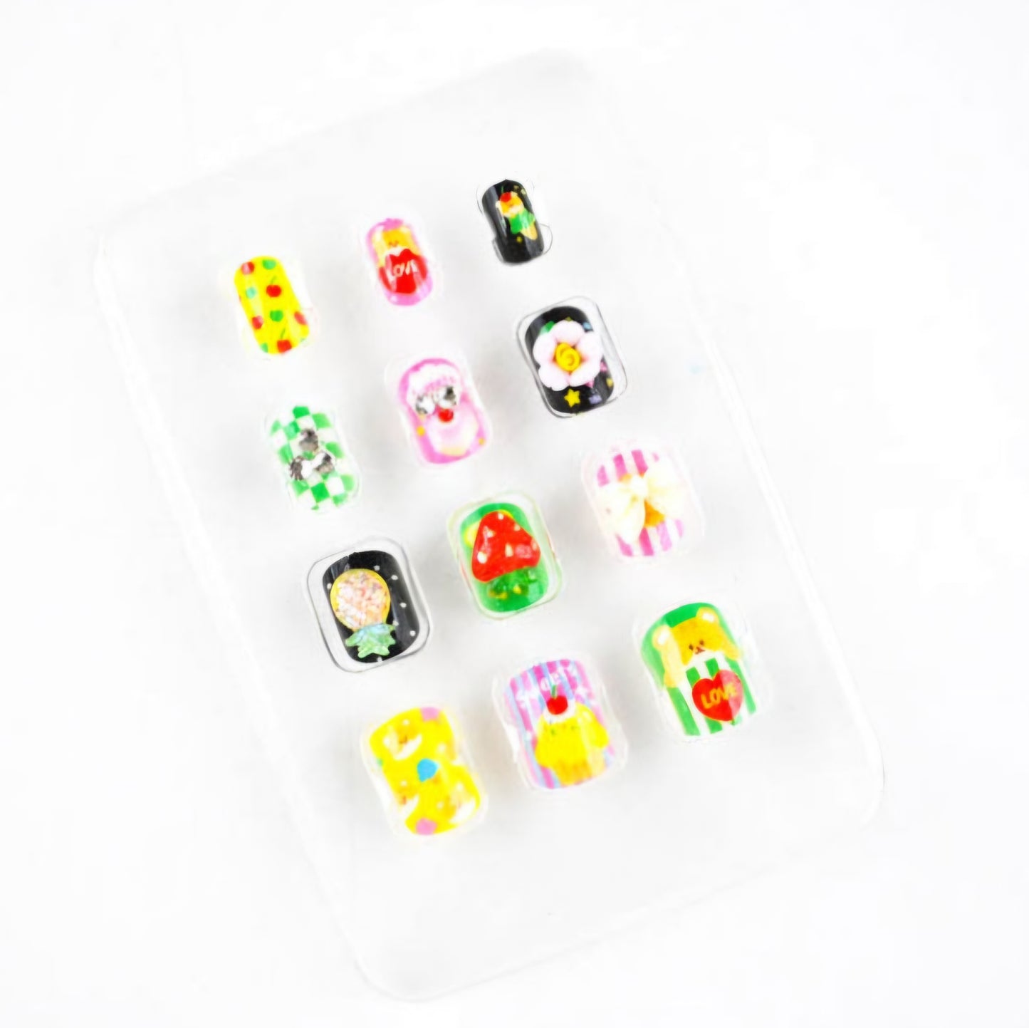 PRESS ON NAILS RANDOM 2 SET