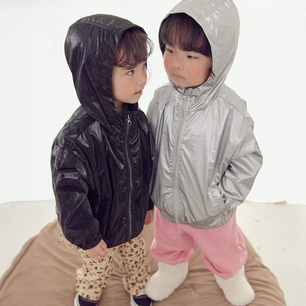 [PREORDER] GLOSSY NYLON JACKET
