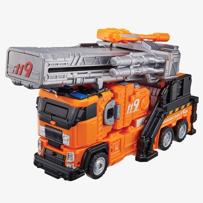 TOBOT V RESCUE BOOM