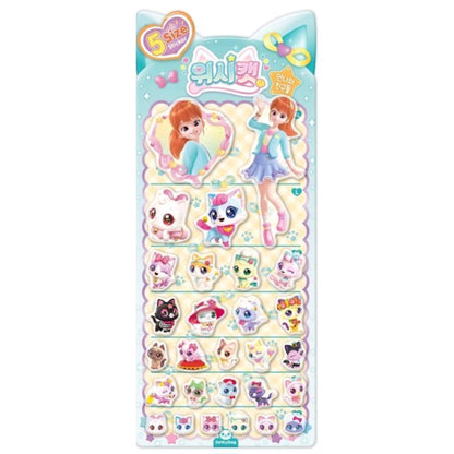 WISH CAT STICKERS - 안나와 친구들