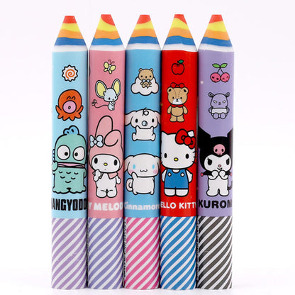 PENCIL SHAPED ERASER 24 SET