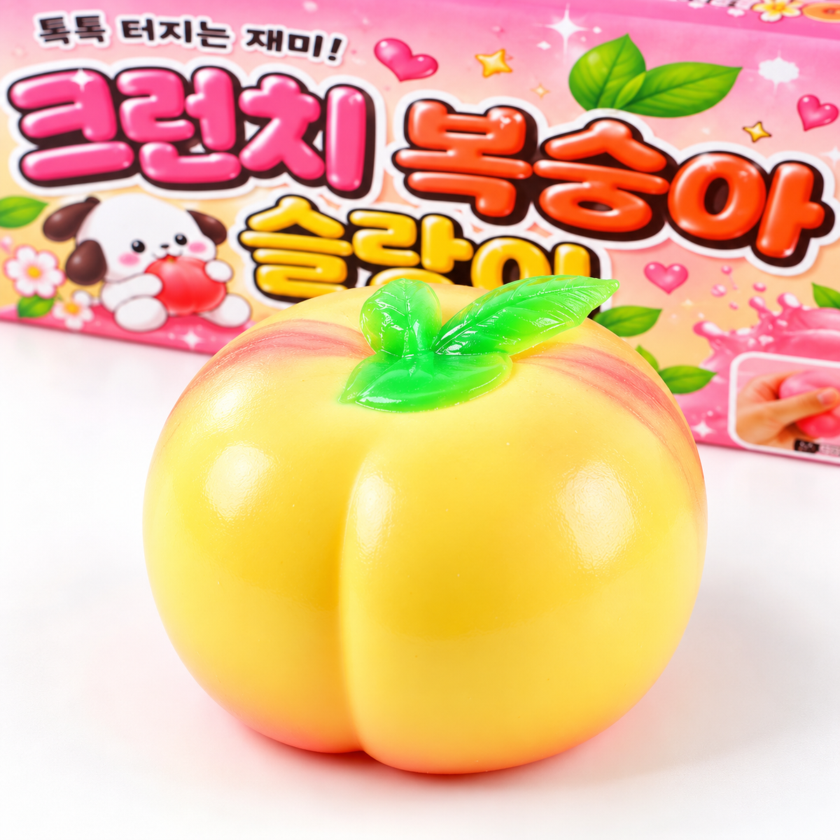 (87) CRUNCHY PEACH SQUISHY