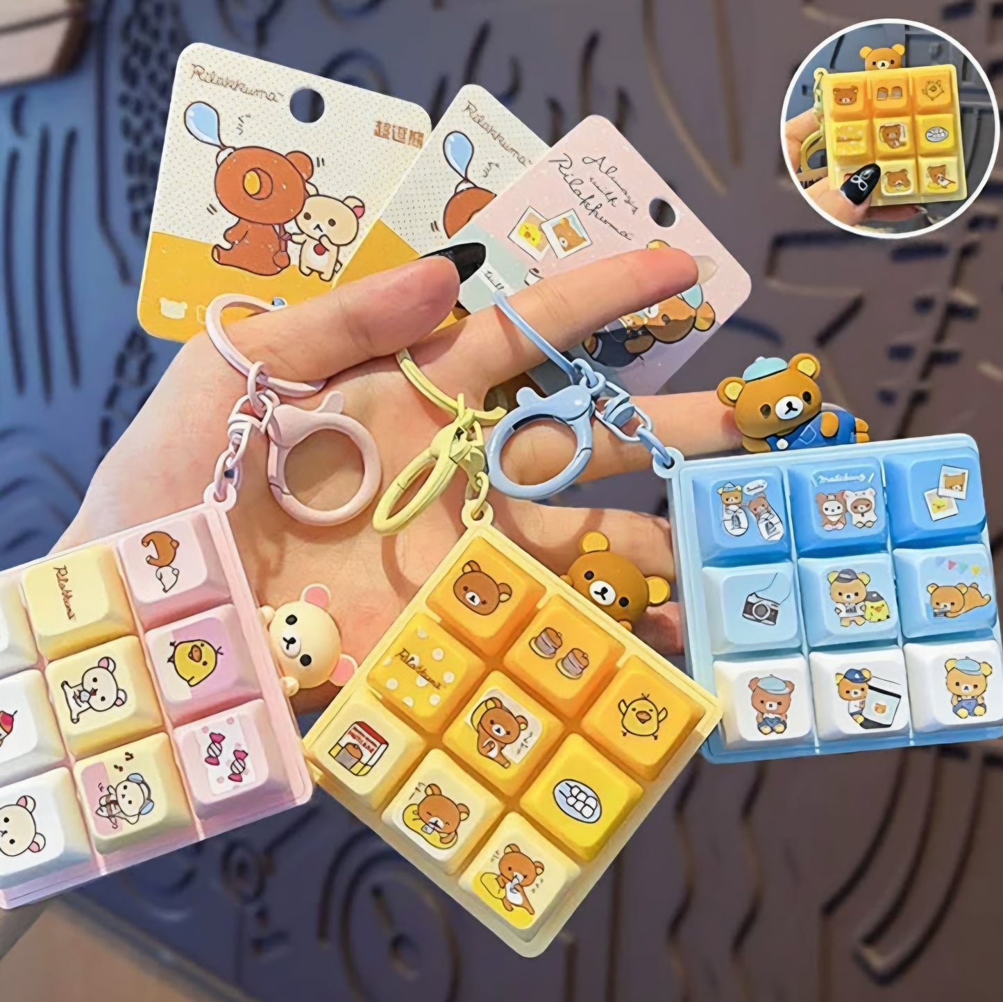 RILAKKUMA KEYCAP KEYBOARD