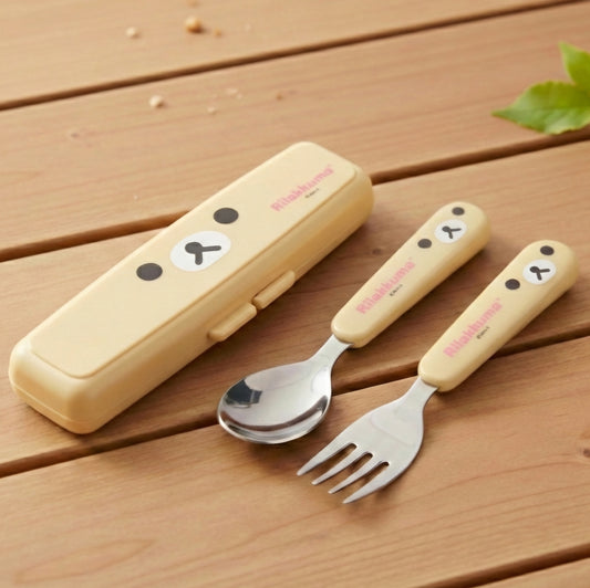 RILAKKUMA TODDLER UTENSILS