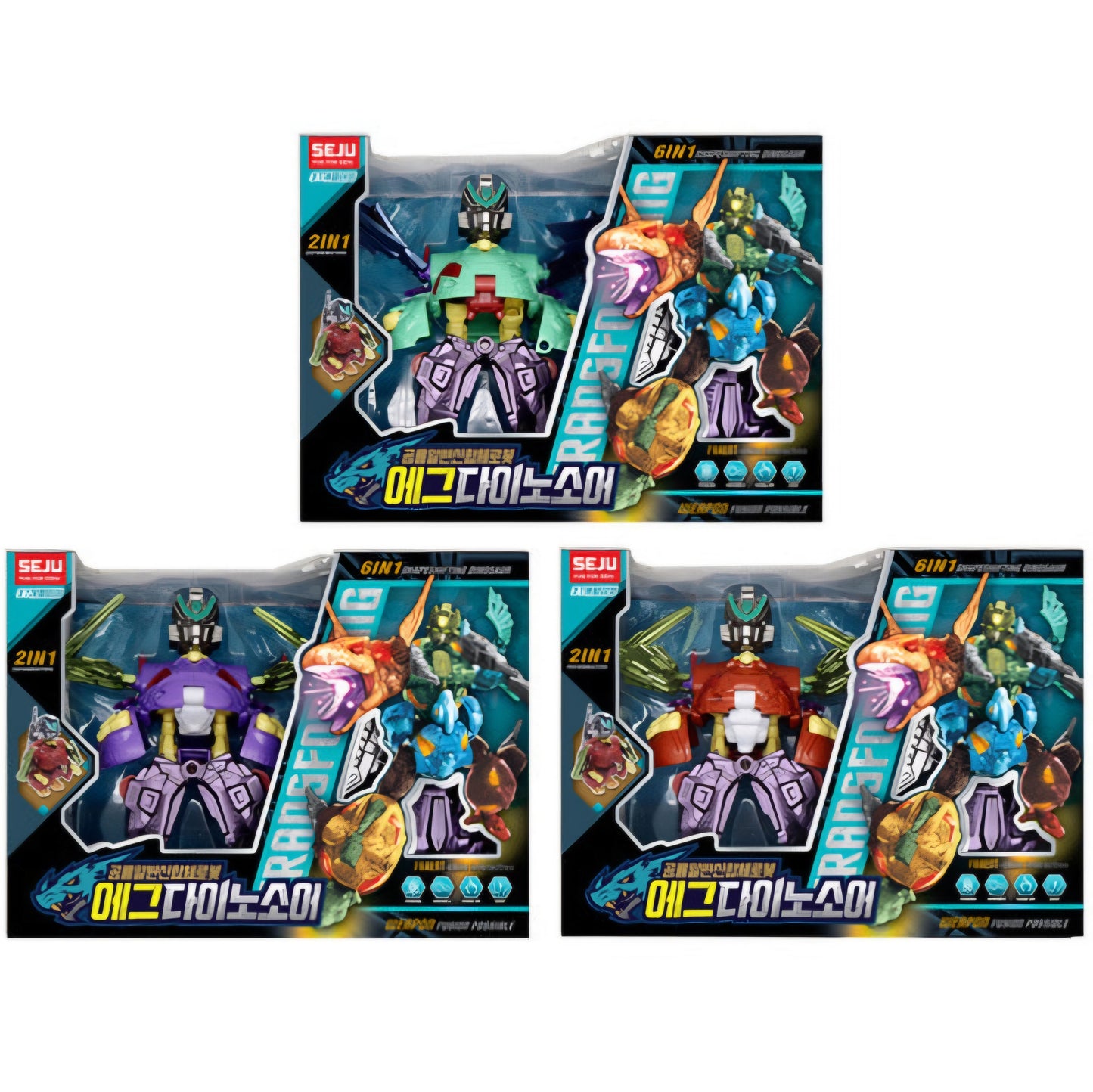 TRANSFORMING EGG DINOSAUR