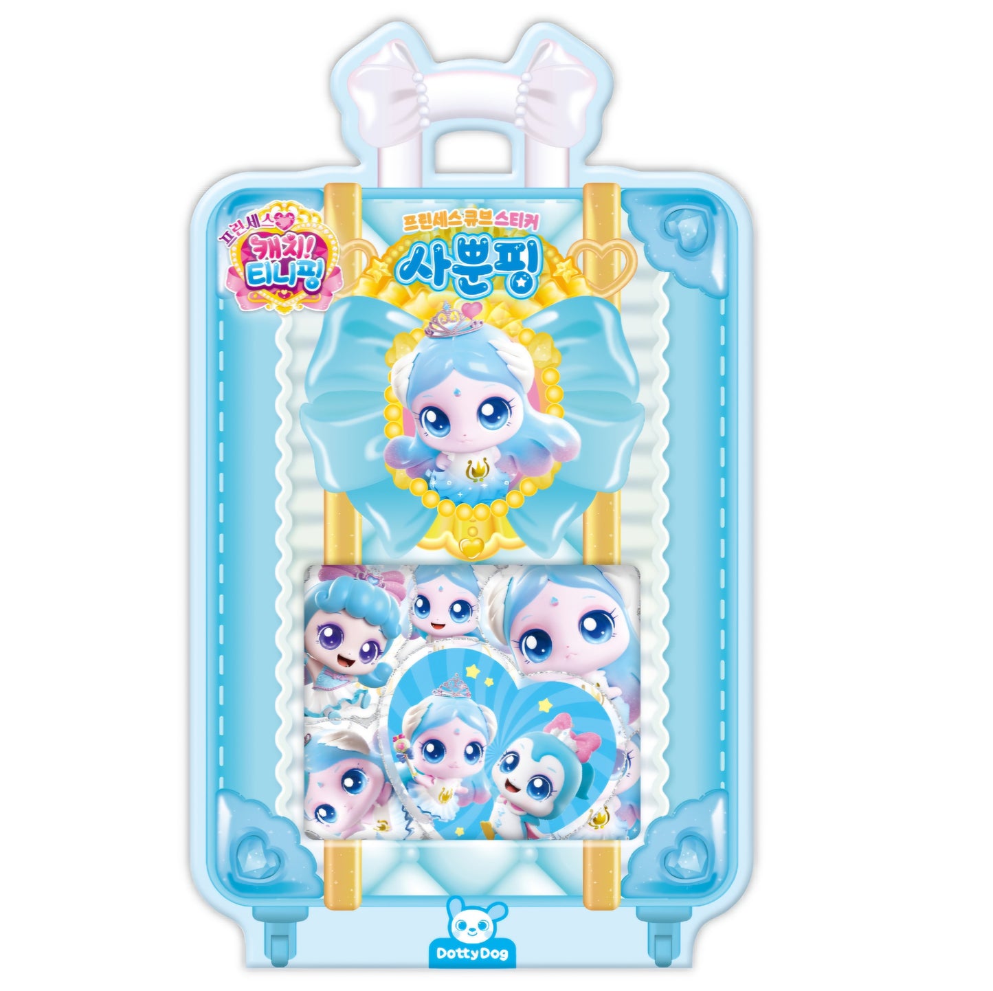 PRINCESS TEENIEPING CUBE STICKER 사뿐핑